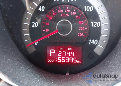 2010 Kia Forte Ex из США, поврежденный, VIN KNAFU4A23A5836411